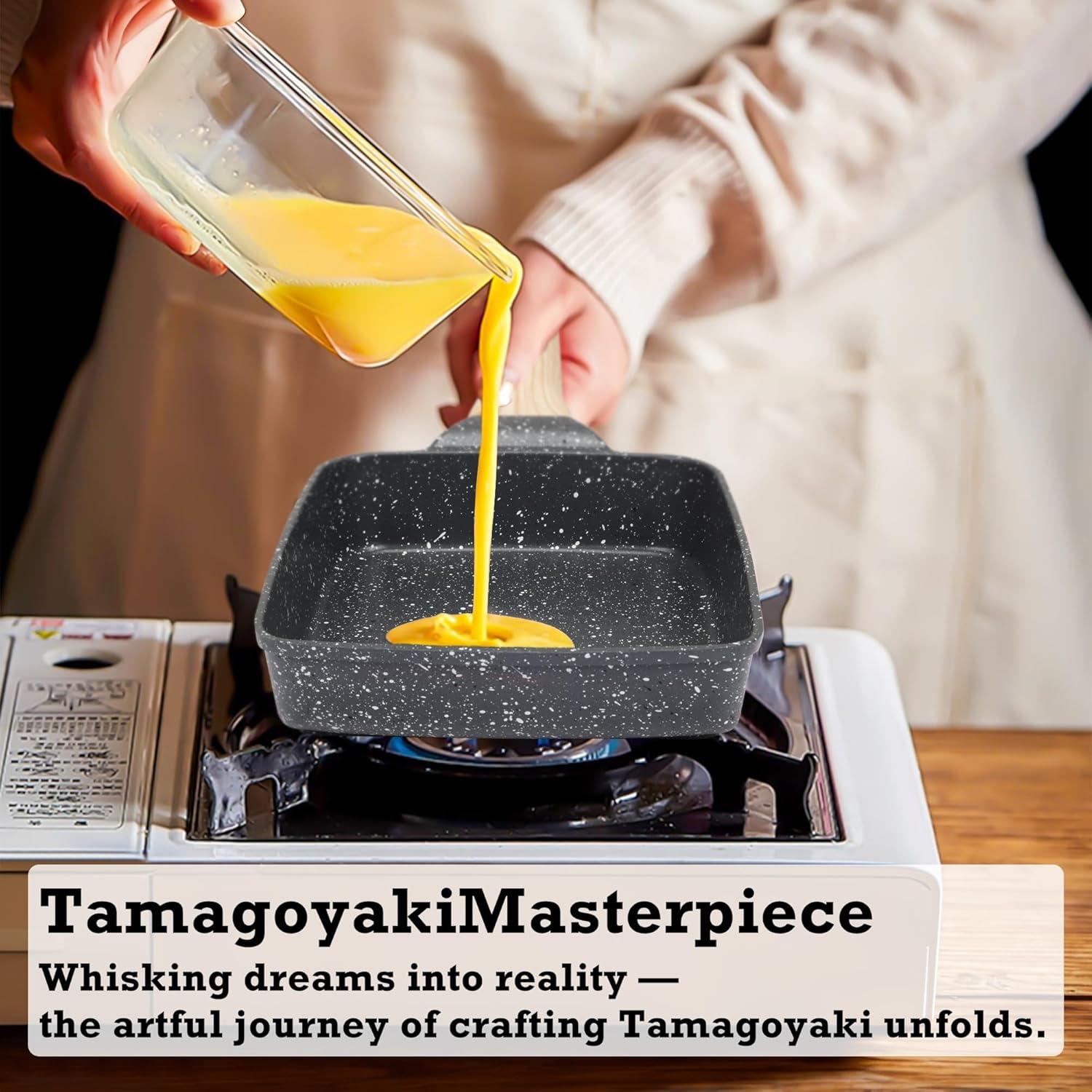 Sartén Tamagoyaki FUNGYAND 12 en 1 con Accesorios