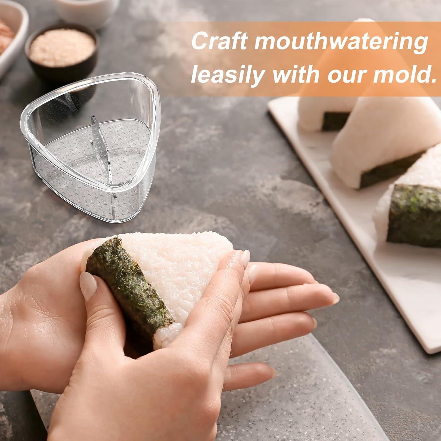 Moldes para Bolas de Arroz Onigiri MIUQILAIY 2 Piezas