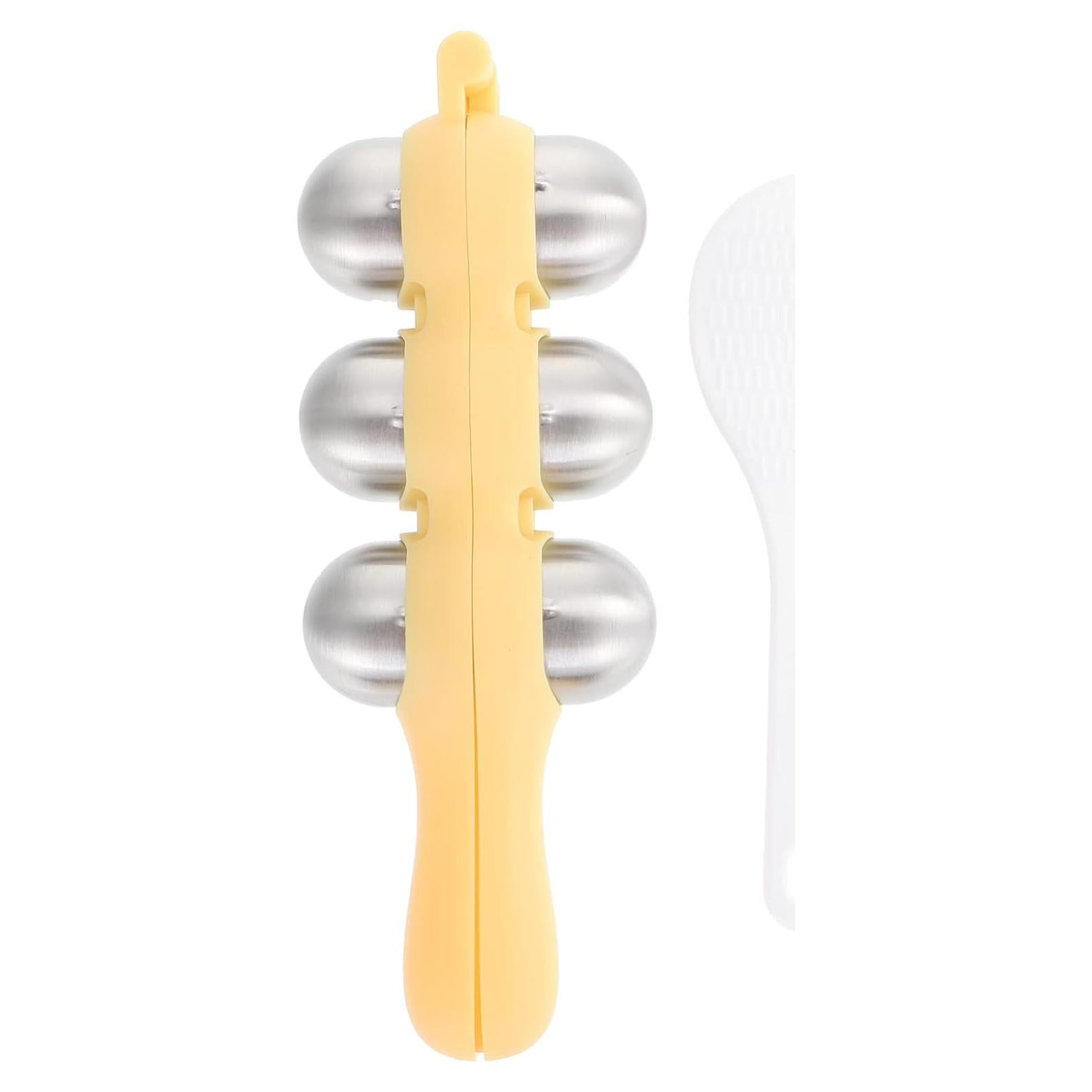 Molde de Bolas de Arroz Packove Acero Inoxidable 3 Piezas