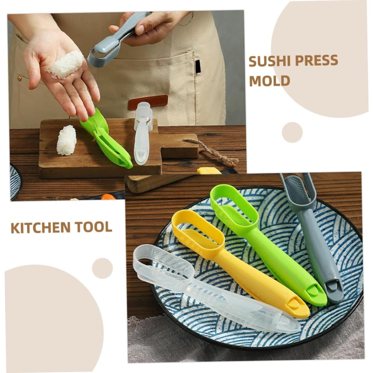 Molde para Bolas de Arroz Zerodeko 4 Piezas Sushi DIY