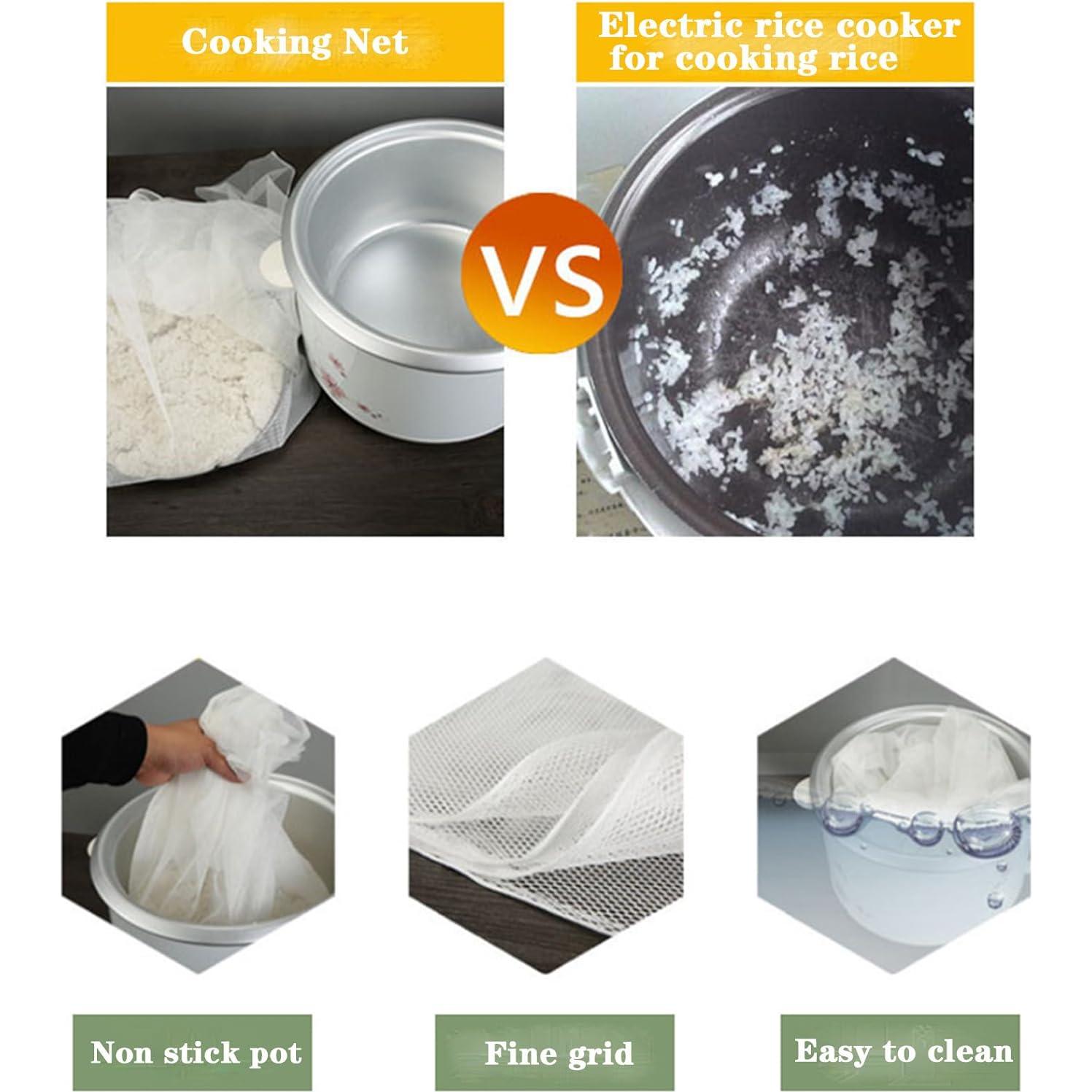 Red de Cocción de Arroz Hovoten 109 cm Antiadherente 4PCS