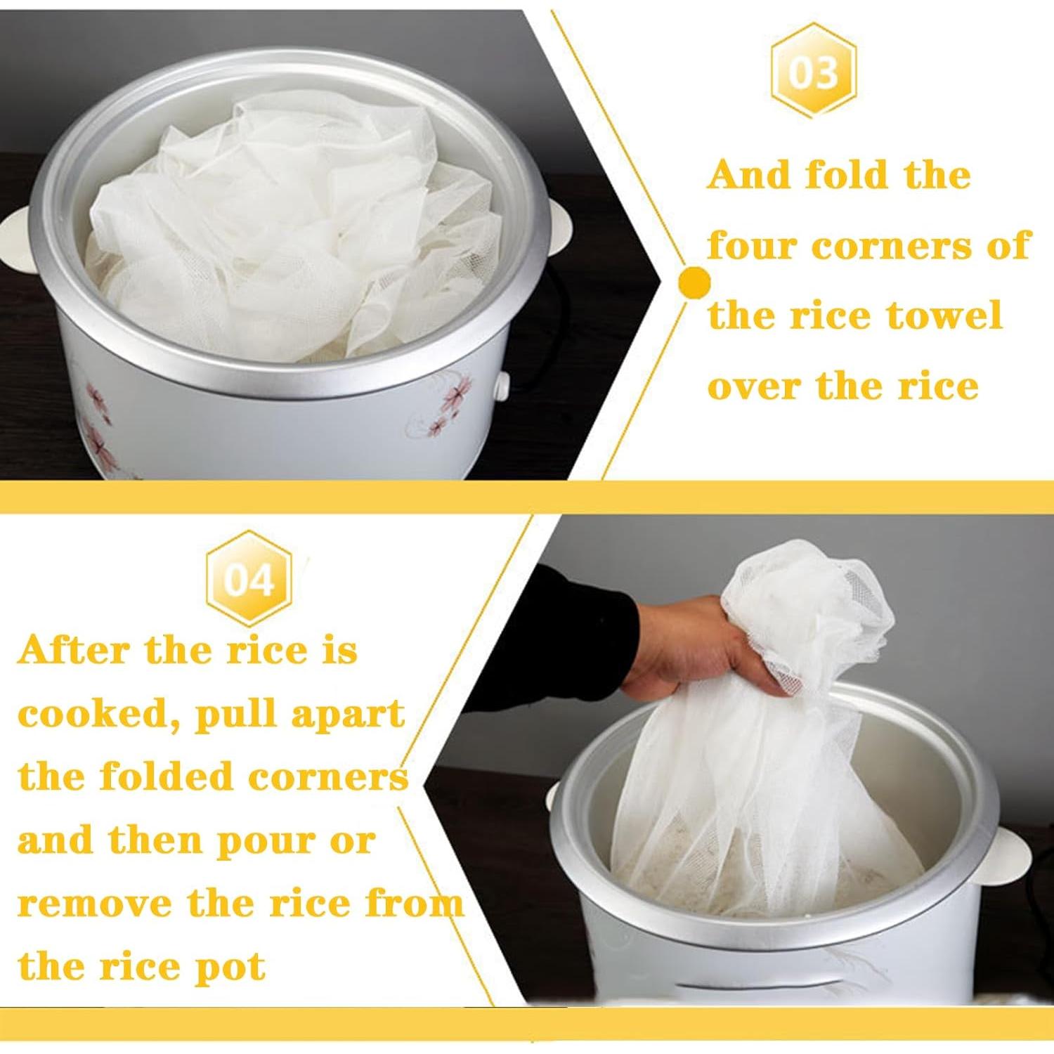 Red de Cocción de Arroz Hovoten 109 cm Antiadherente 4PCS