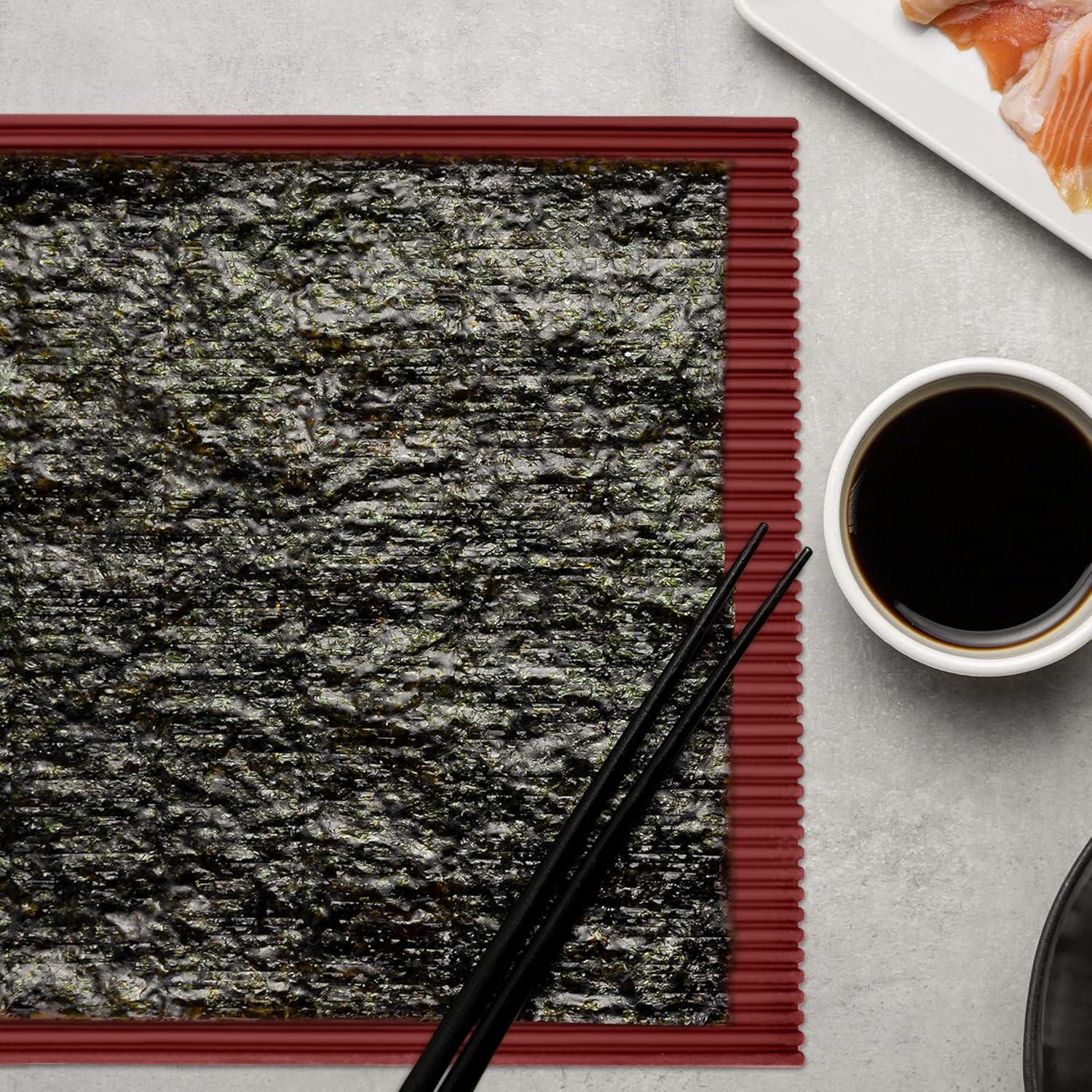 Rodillo de Sushi HardlyStars Silicona Antiadherente Set 2