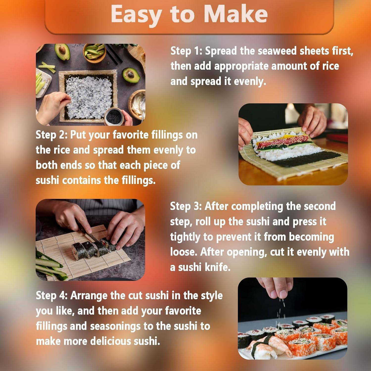 Kit de Hacer Sushi Todo en Uno Bazooka 29.97x10.41cm