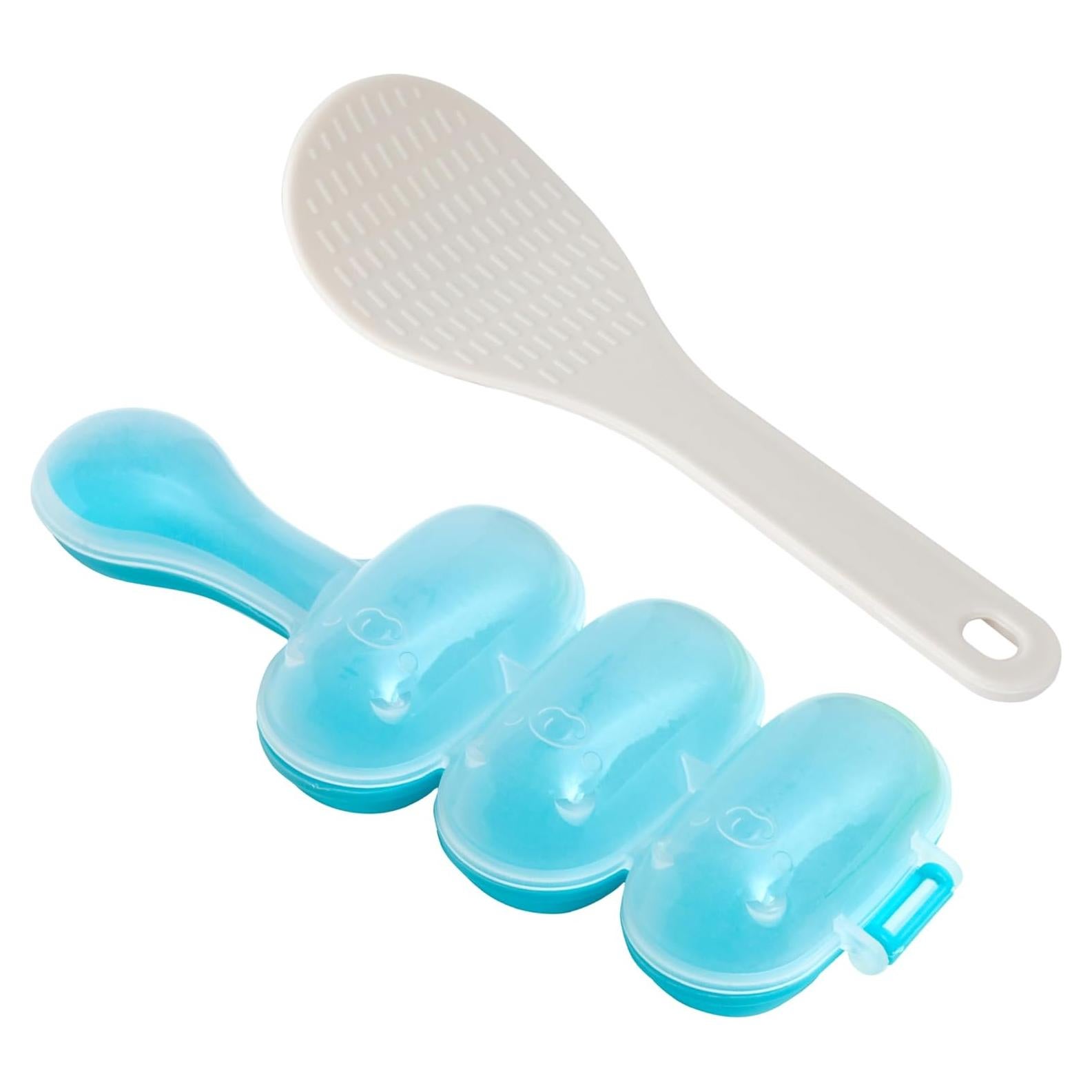 Molde de Bolas de Arroz GWOZI con Agitador y Espátula