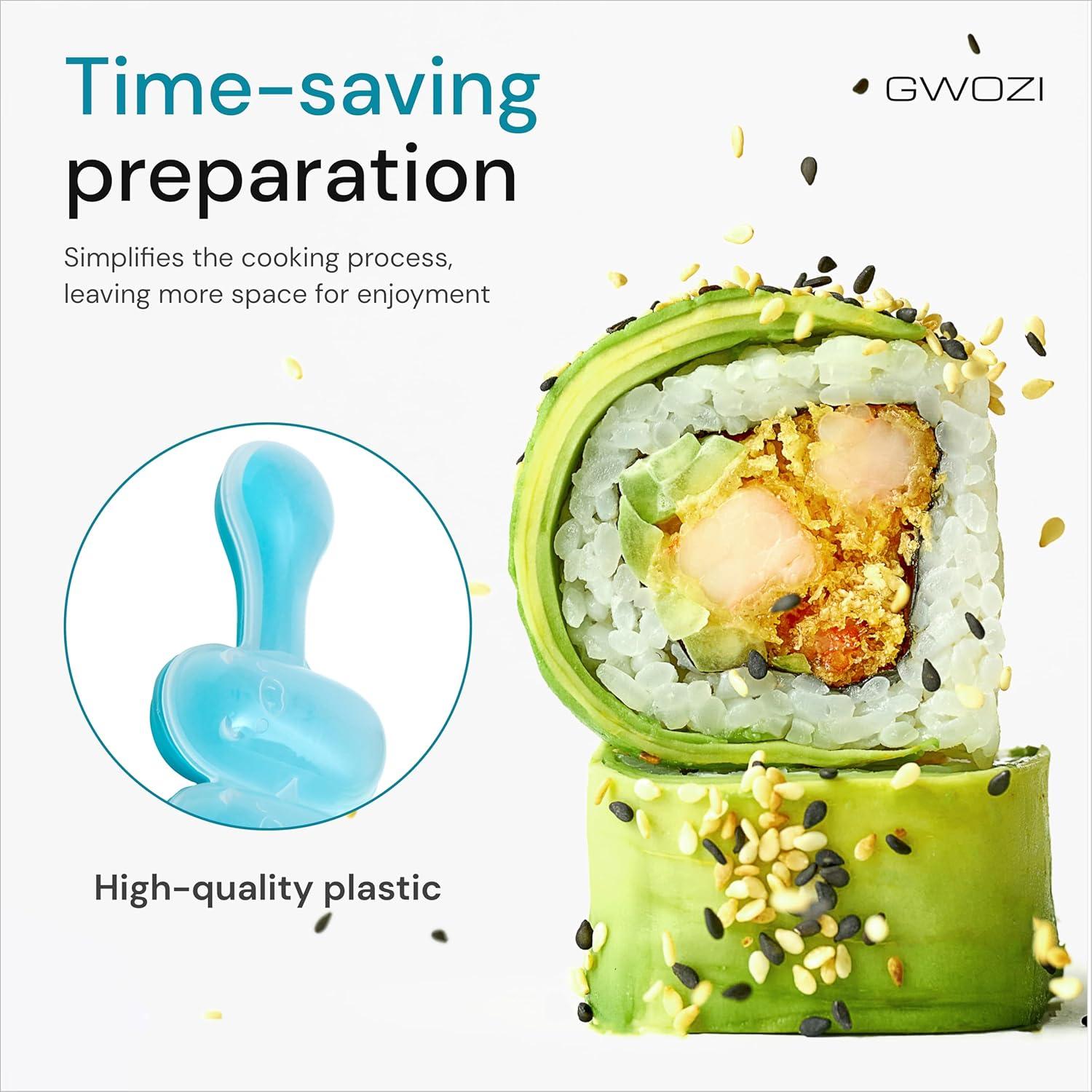Molde de Bolas de Arroz GWOZI con Agitador y Espátula