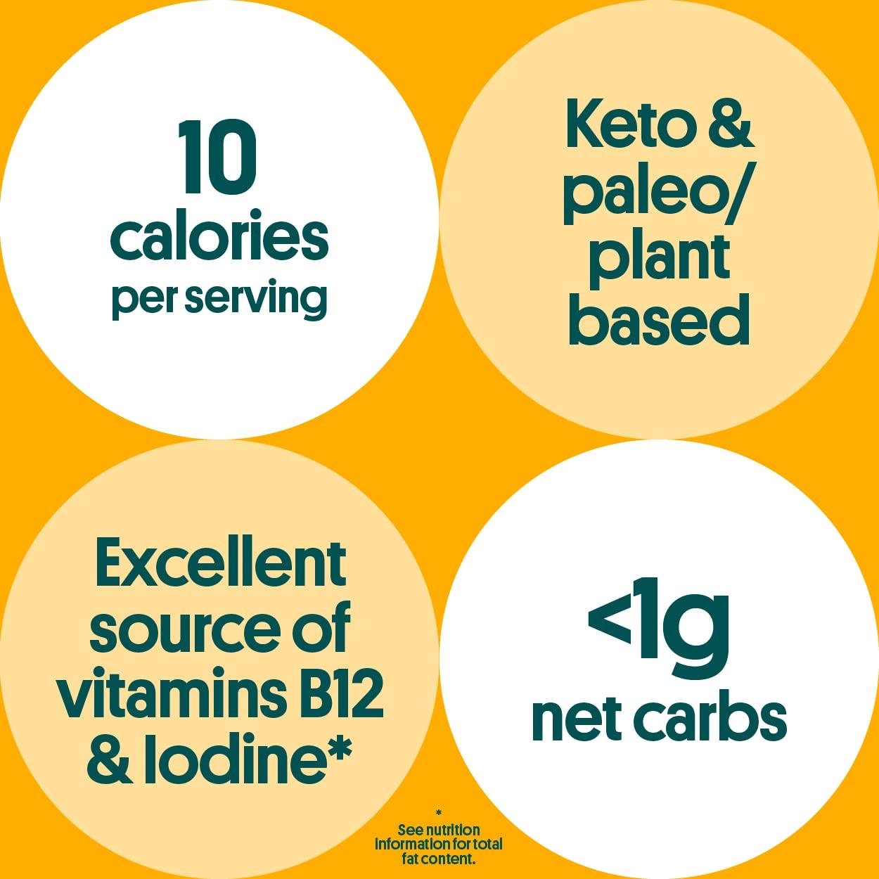 Gimme Algas Sushi Nori Orgánico 50 Hojas Premium Sin Gluten