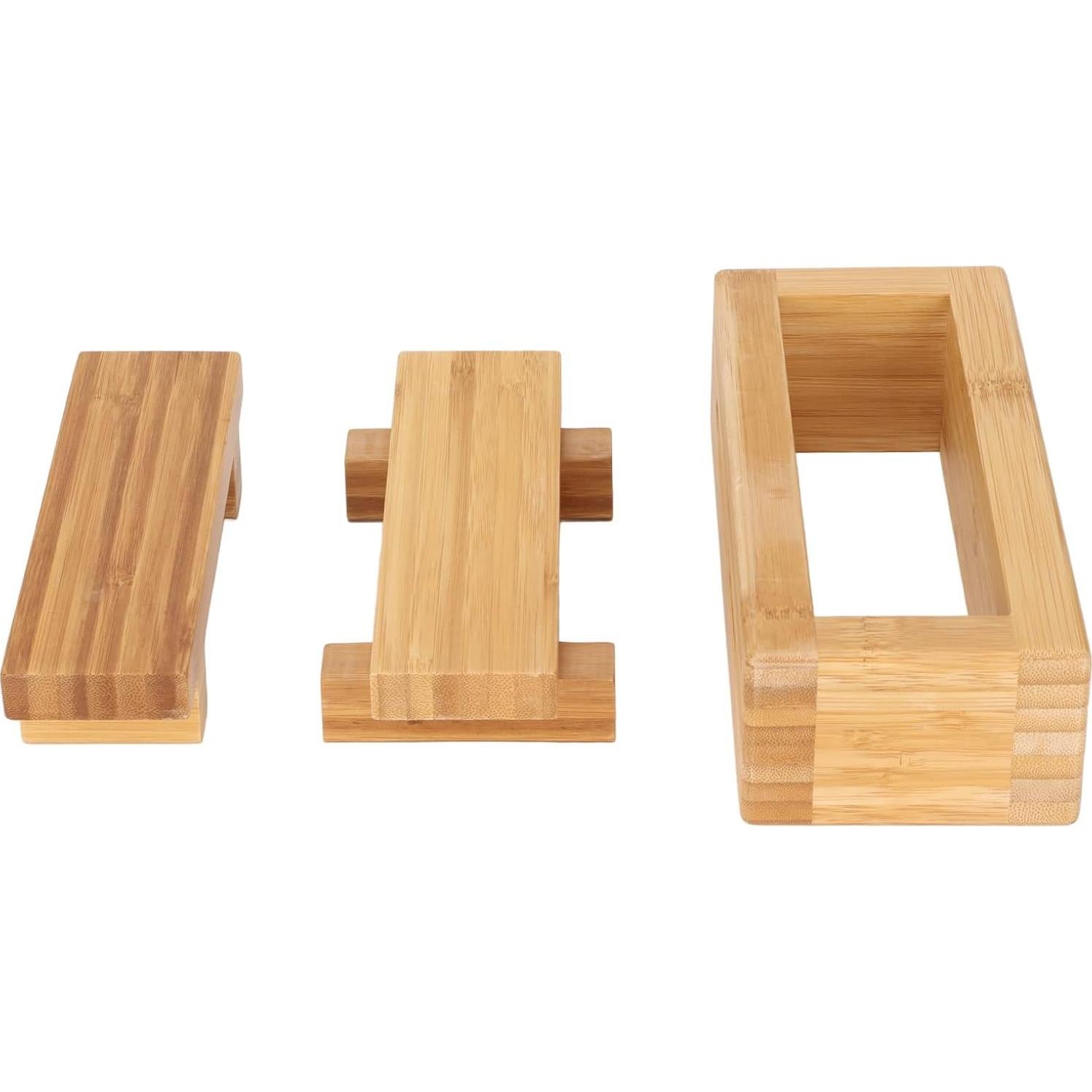 Prensa de Sushi de Madera Haofy - Kit DIY para Rollos