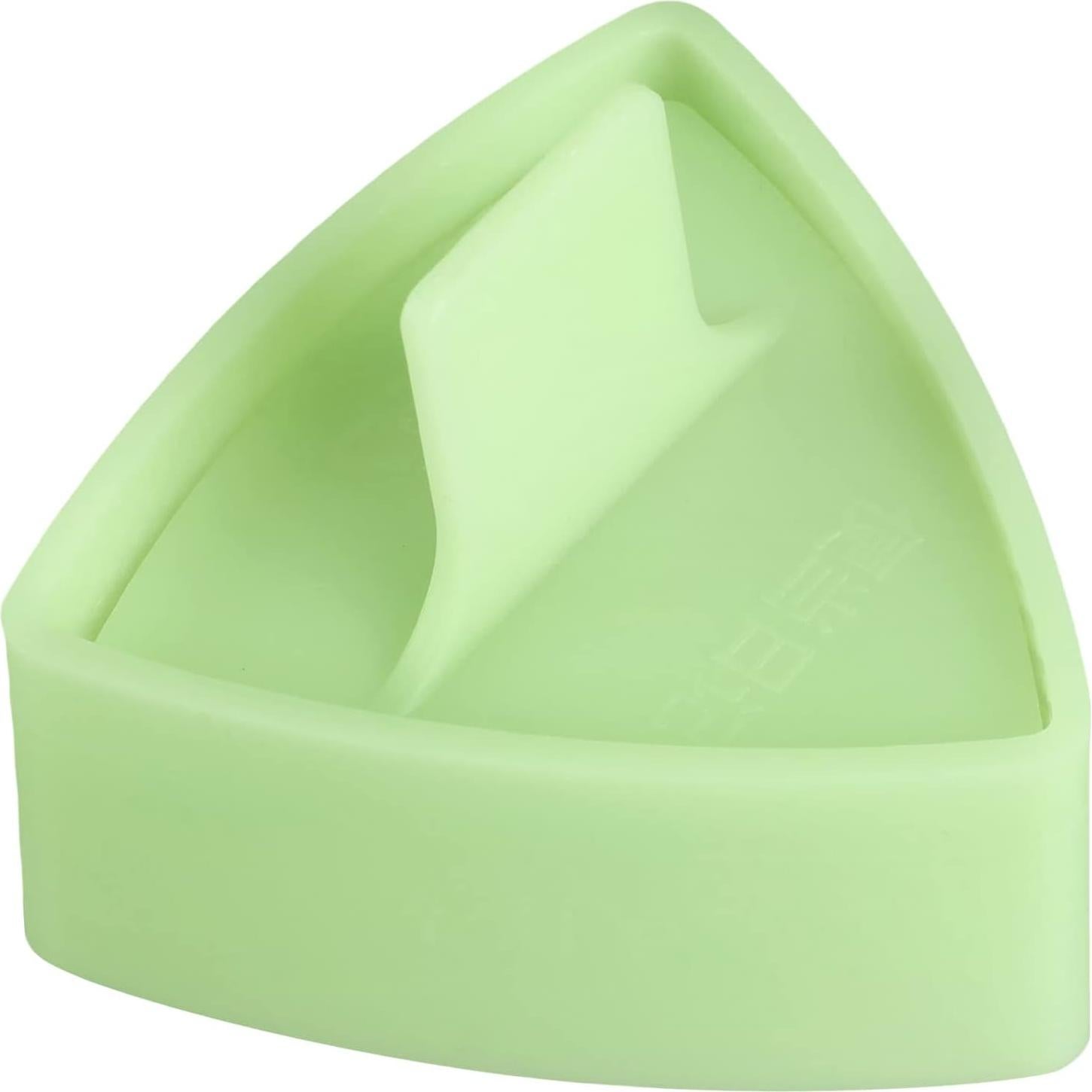 Molde de Sushi Triangular UPKOCH Antiadherente Verde 100g