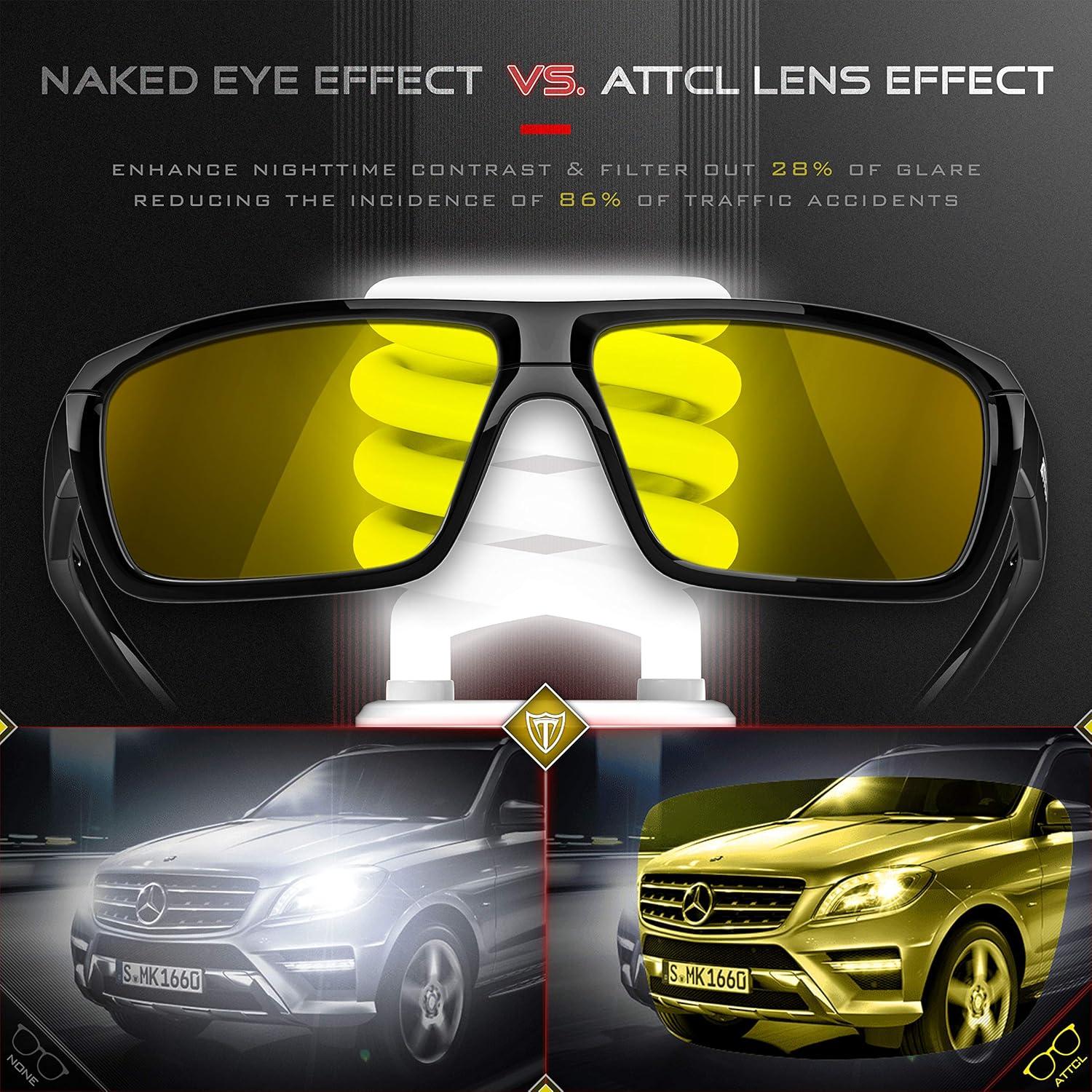 Gafas de sol polarizadas ATTCL para hombres - Protección UV