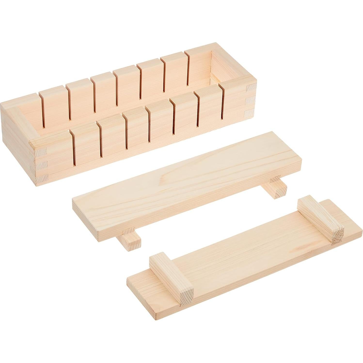 Plato de Sushi BAKER DEPOT BSS23 Madera Hinoki 240x60x42mm