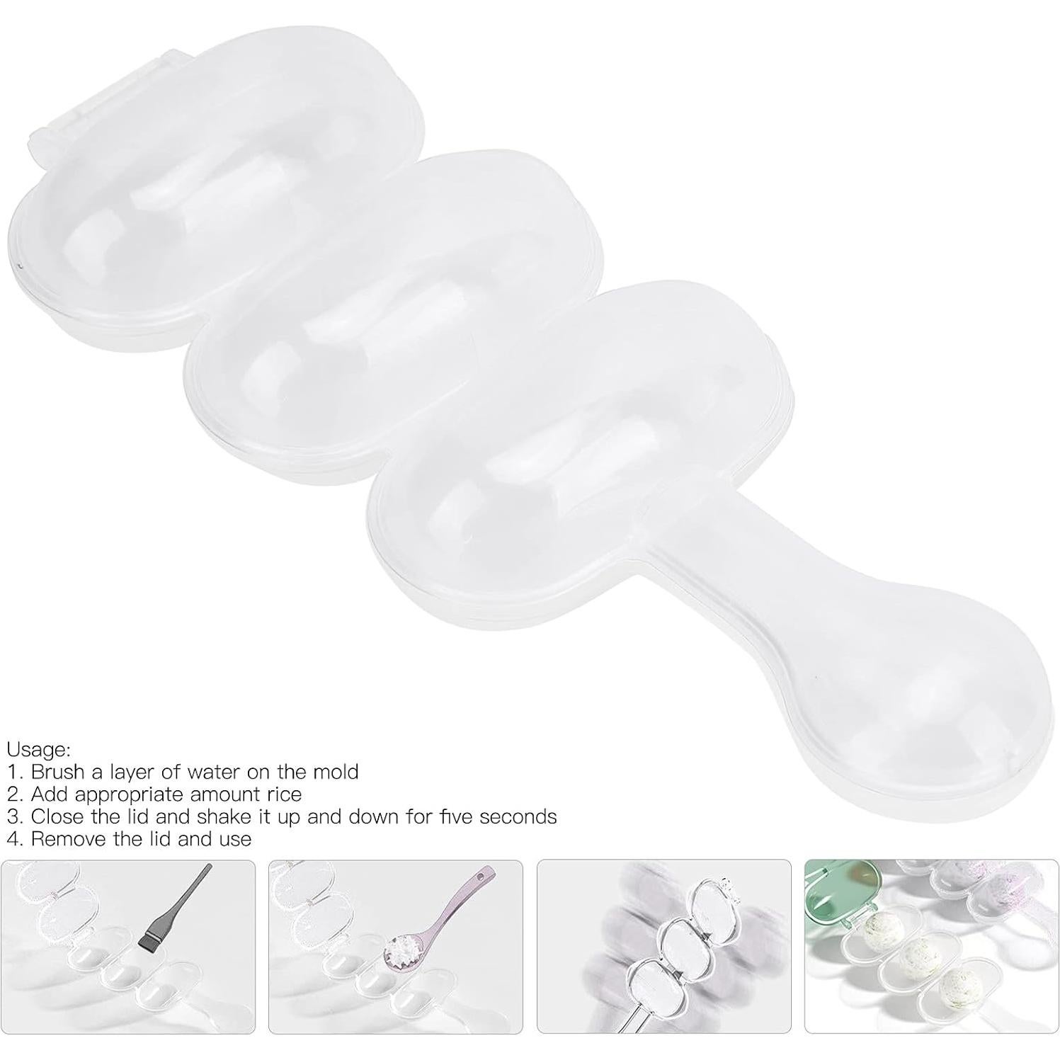 Bola de Arroz Zerodis Herramienta de Cocina Blanca 17x7cm