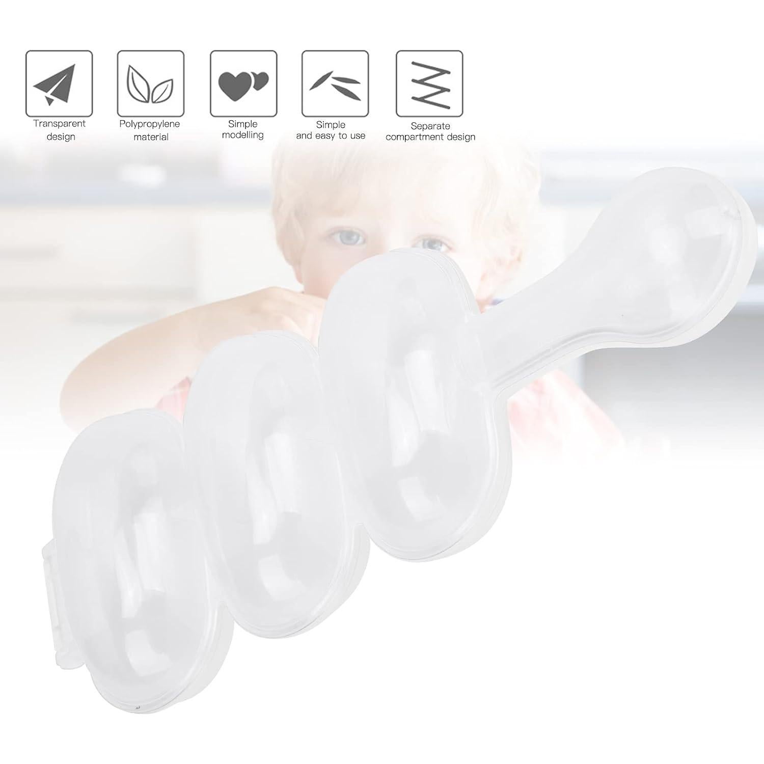 Bola de Arroz Zerodis Herramienta de Cocina Blanca 17x7cm