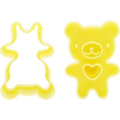 Molde de Onigiri Julyupoli 3D Oso, Flor y Conejo