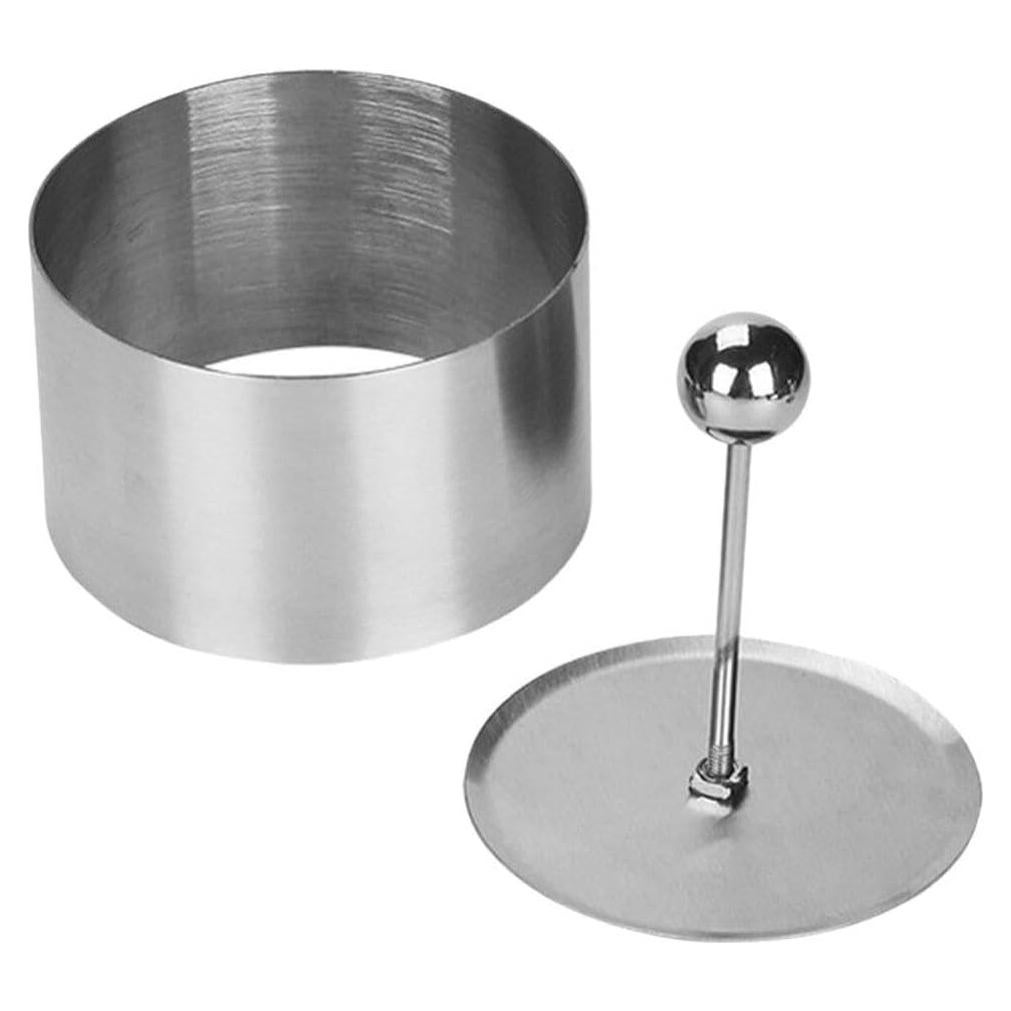 Molde de Onigiri Garneck Acero Inoxidable 8.5x8cm Plata