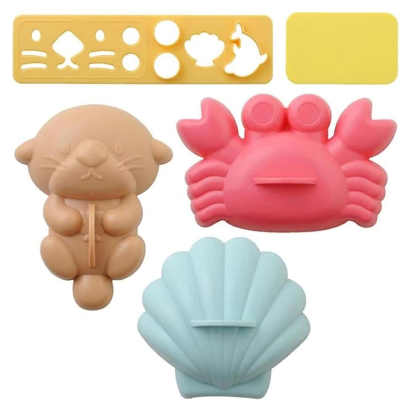 Molde de Arroz 3D Bingxqiso - 5 Piezas para Sushi y Bento