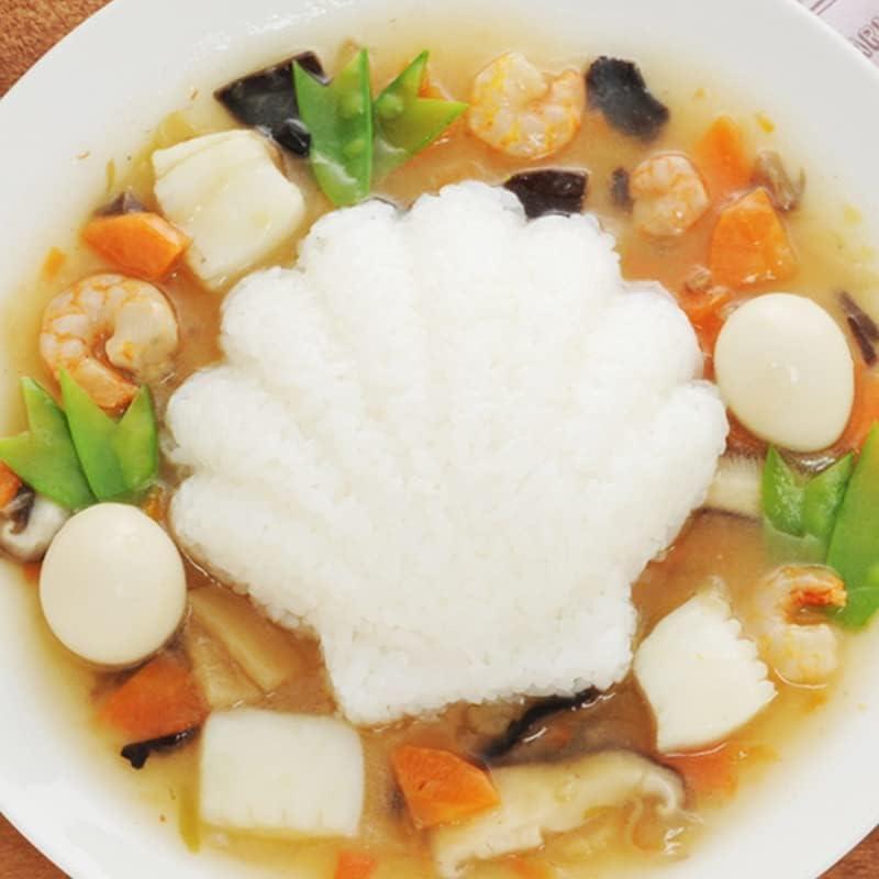 Molde de Arroz 3D Bingxqiso - 5 Piezas para Sushi y Bento