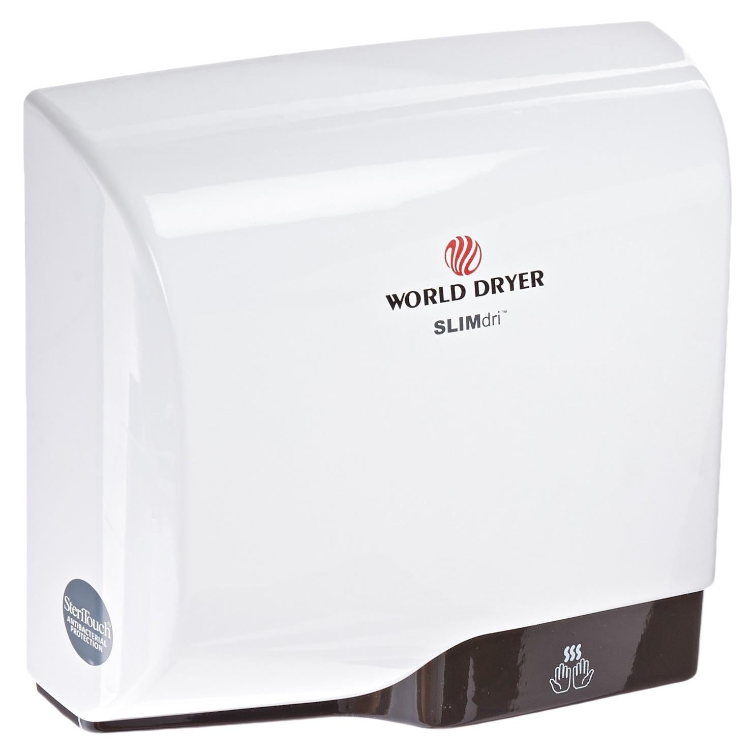 Secador de Manos Automático SLIMdri Aluminio Blanco 35.4cm