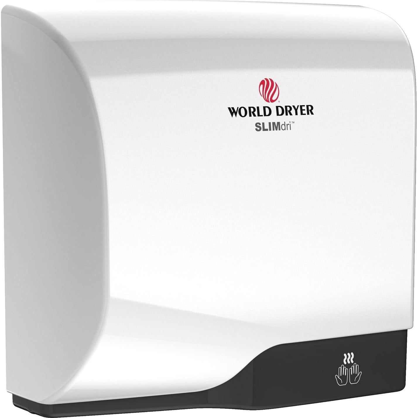 Secador de Manos Automático SLIMdri Aluminio Blanco 35.4cm