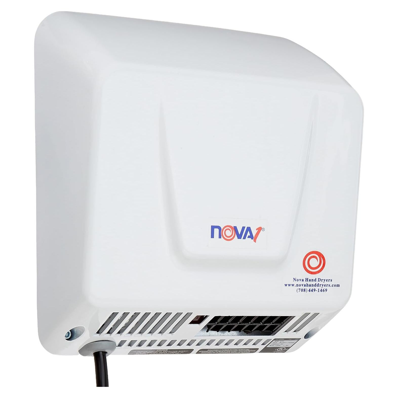 Secador de Manos Automático World Dryer NOVA-1 110V Blanco