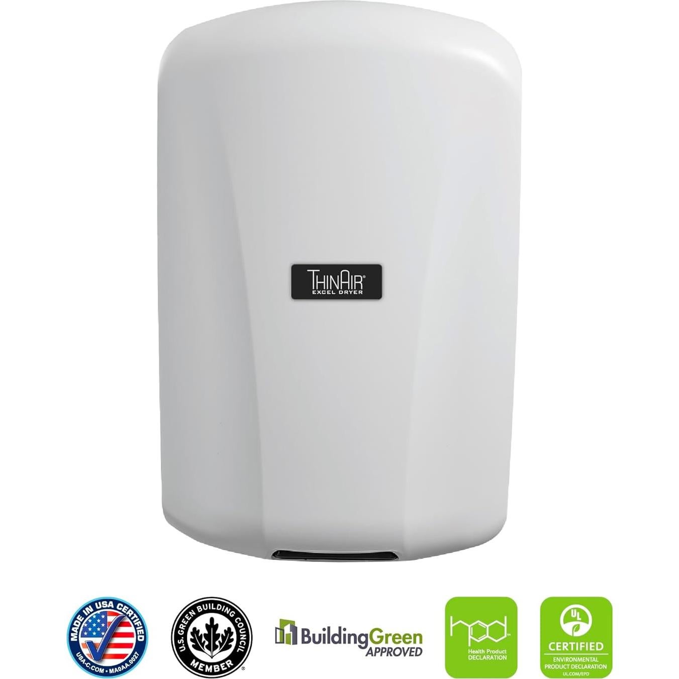 Secador de Manos Excel Dryer ThinAir Automático 950W ADA