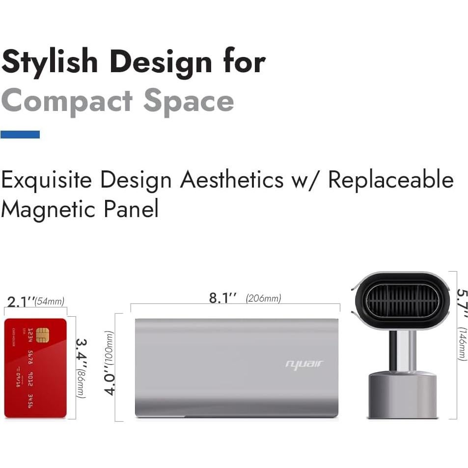 Secador de Manos Automático AIOLUS HD210 700W Bajo Ruido