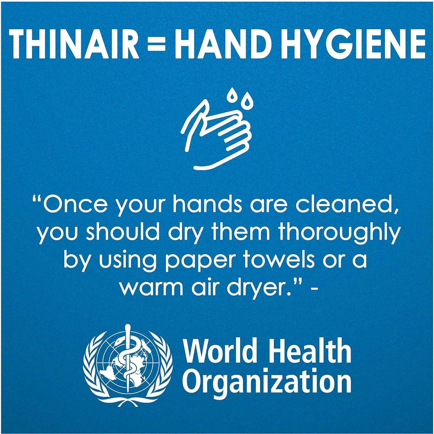 Secador de Manos Automático ThinAir ADA 950W Blanco Antimicrobiano