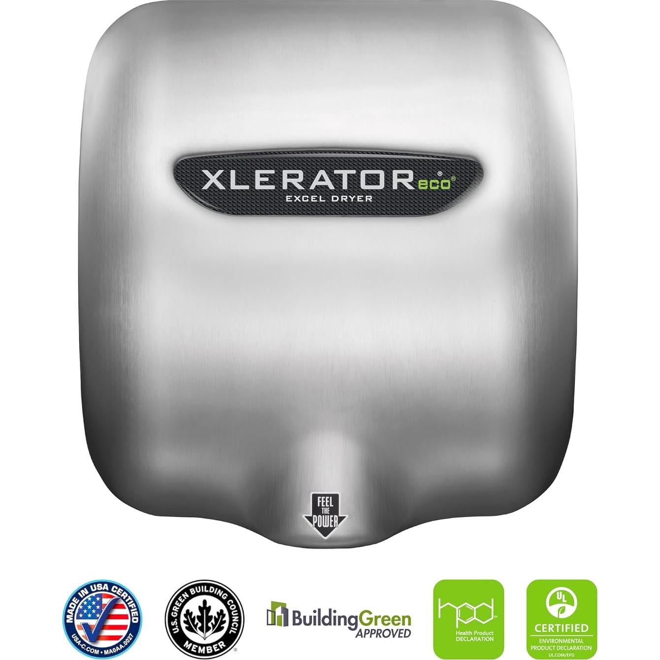 Secador de Manos Automático Excel Dryer XL-SB-ECO 500W