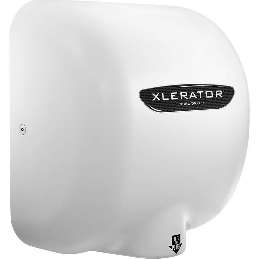 Xlerator Hand Dryer, XL-BWV-208-277, White Thermoset Fiberglass, 208-277V
