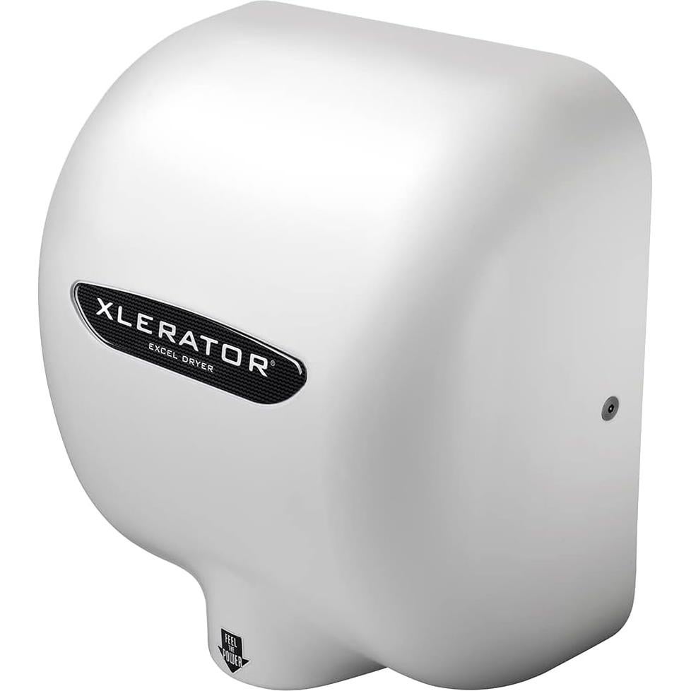Xlerator Hand Dryer, XL-BWV-208-277, White Thermoset Fiberglass, 208-277V