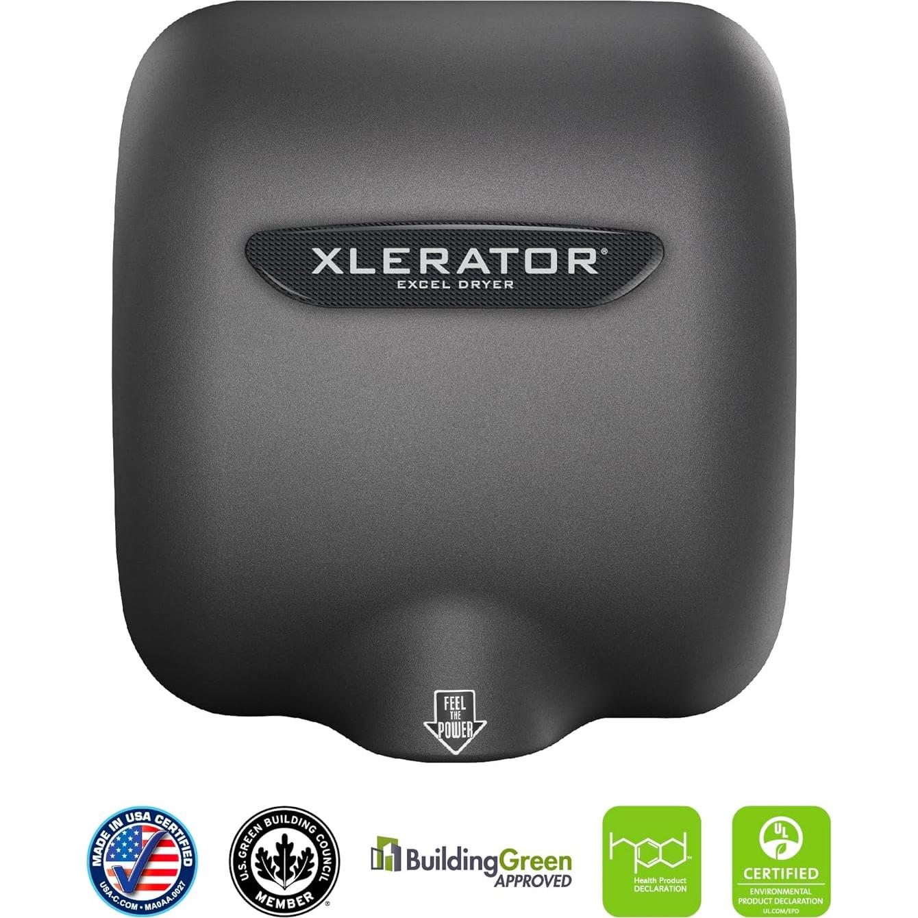 Secador de Manos Automático XLERATOR XL-GR Grafito 6.8 kg