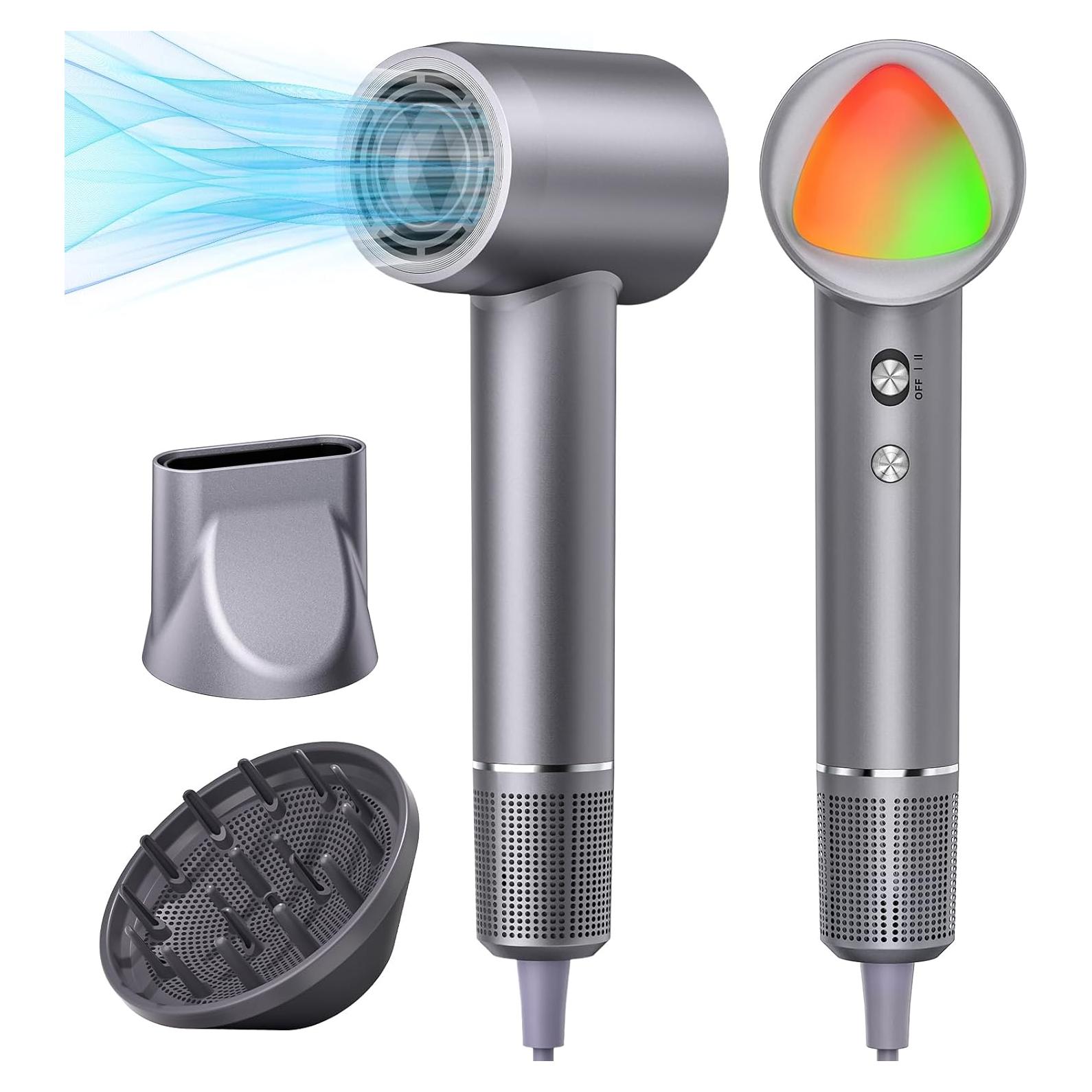 Secador de Pelo Profesional YSATERY 160000 RPM Iónico Portátil