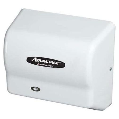Advantage Series Hand Dryer W/Universal Voltage, AD90-M, Steel White Epoxy