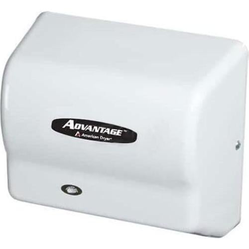 Advantage Series Hand Dryer W/Universal Voltage, AD90-M, Steel White Epoxy