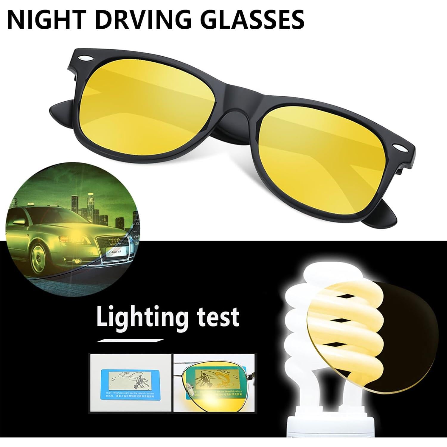 Gafas de sol FEIDUSUN polarizadas UV400 para hombres y mujeres