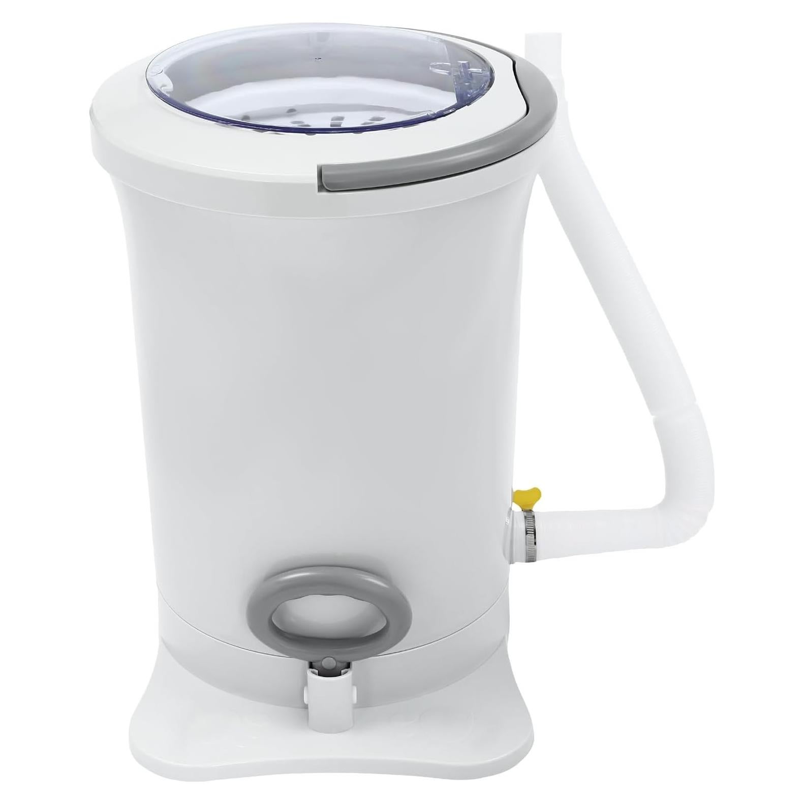 Escurridor de Ropa Manual SAHUANIYE 12L Blanco Portátil