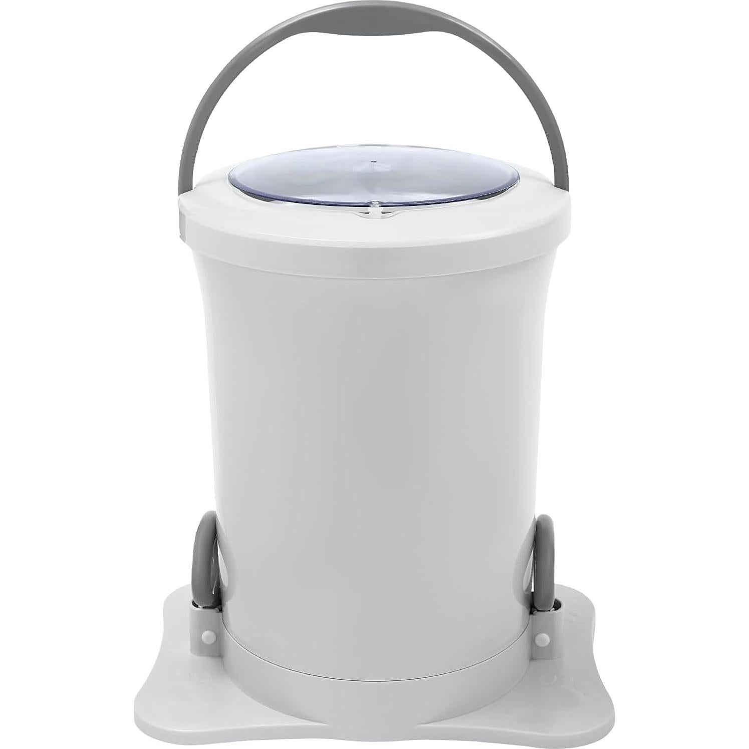 Escurridor de Ropa Manual SAHUANIYE 12L Blanco Portátil