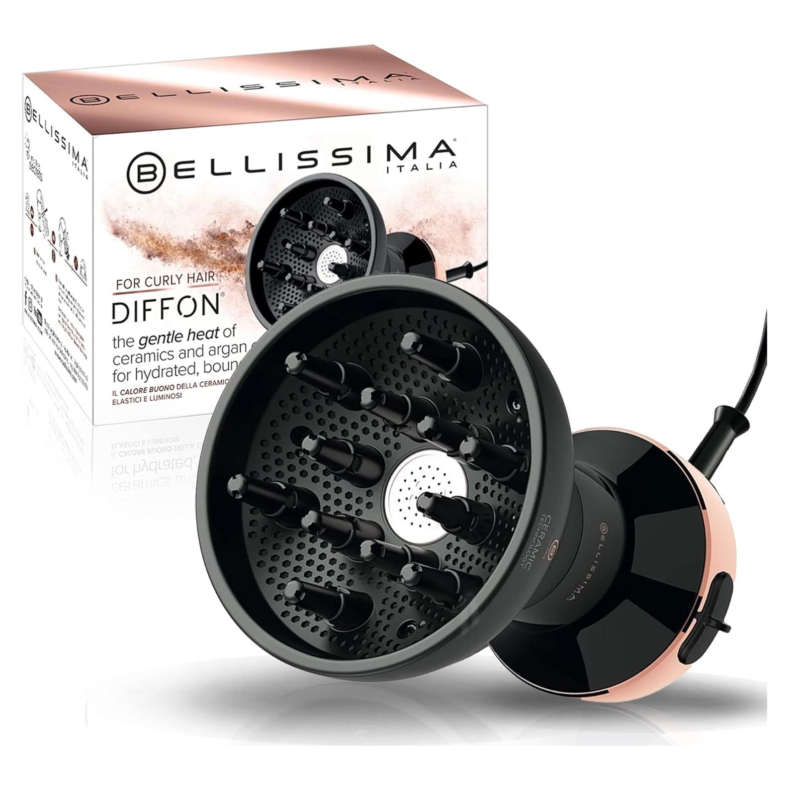 Secador de Cabello Rizado Bellissima Diffon Cerámico 5000