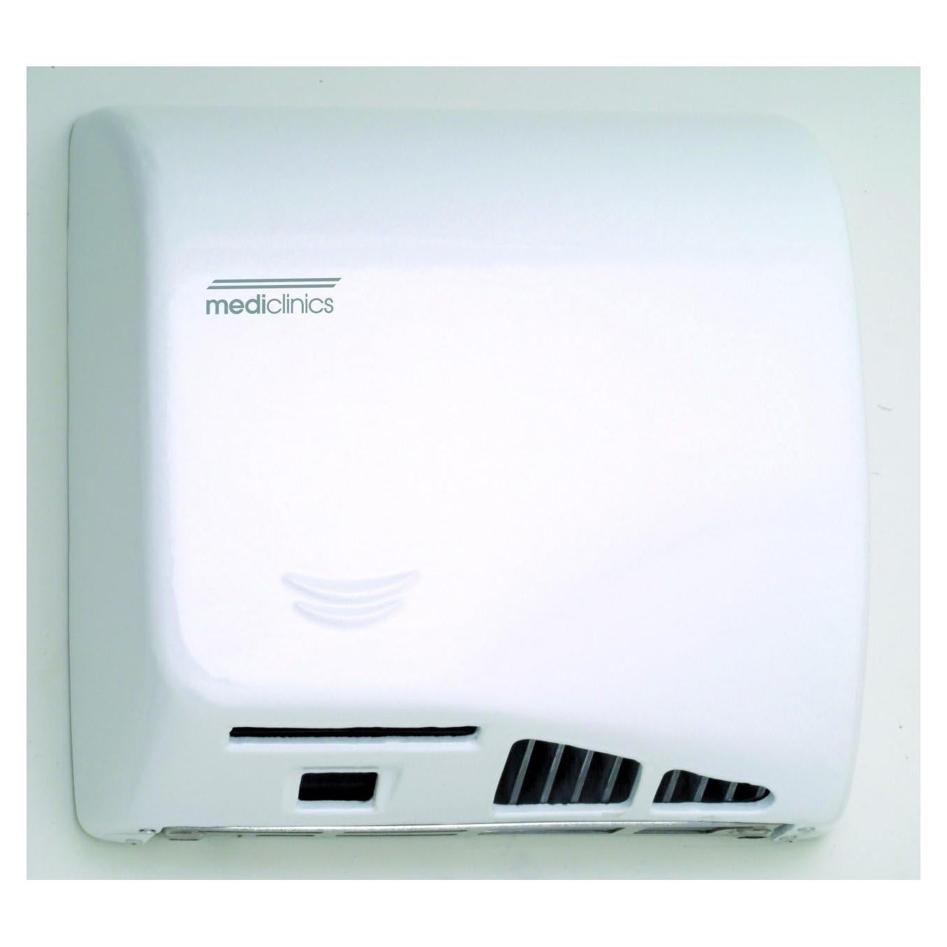 Secador de manos automático Saniflow M06AF hierro fundido blanco