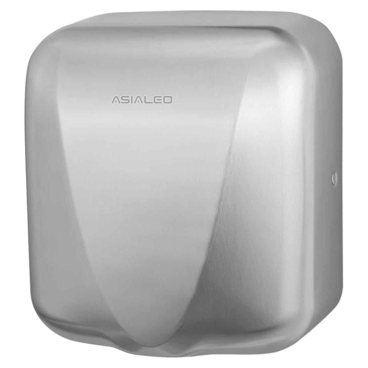 Commercial Hand Dryer,Automatic Electric 1800W High Speed Smart Warm Wind Brushed Stainless Steel Cover Speed/Volume Control HEPA Filter UL Listed Heavy Duty Wall Mount