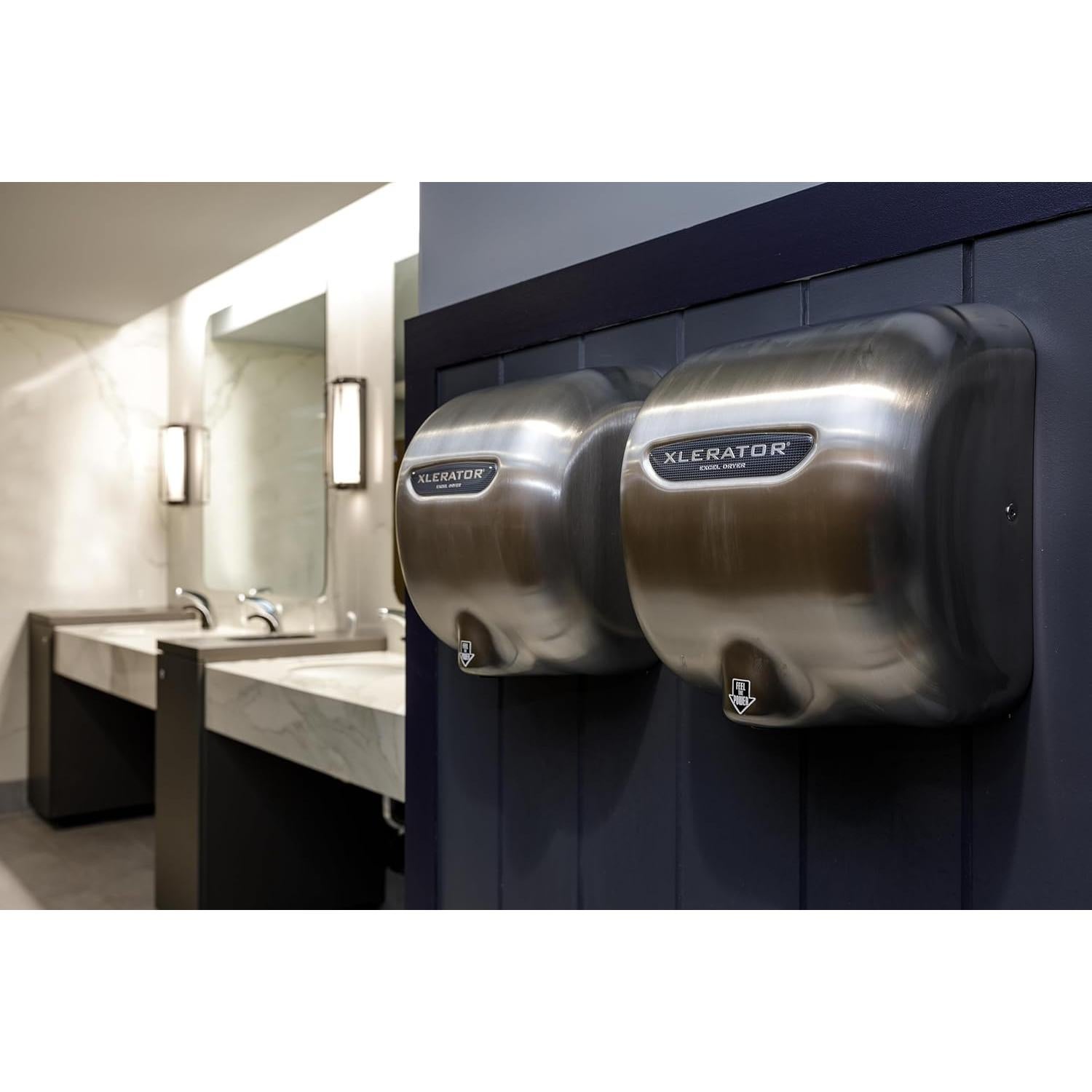 Secador de Manos Excel Dryer XL-SBV Automático Acero Inoxidable