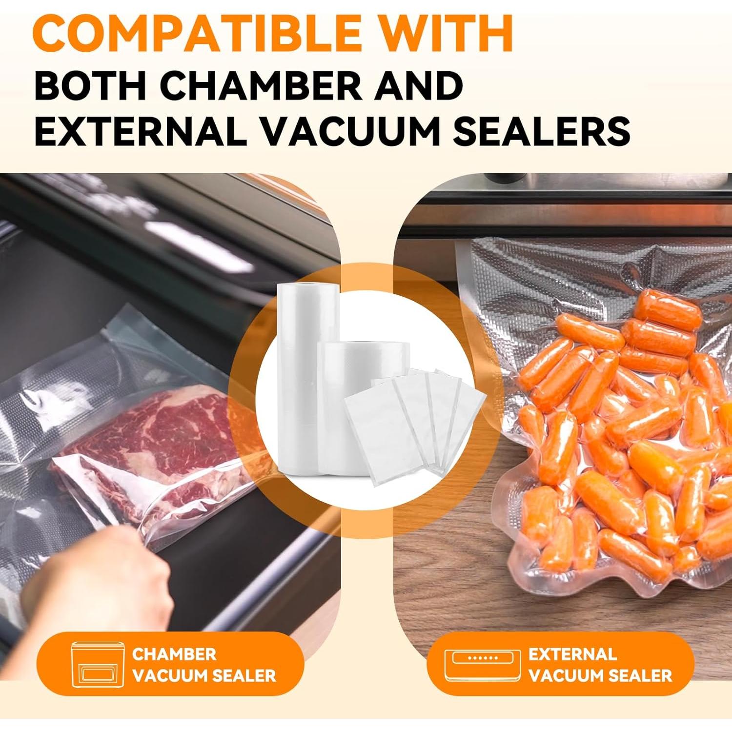 Bolsas al Vacío Wevac Lite 3 Rollos 28 x 15 m Sin BPA