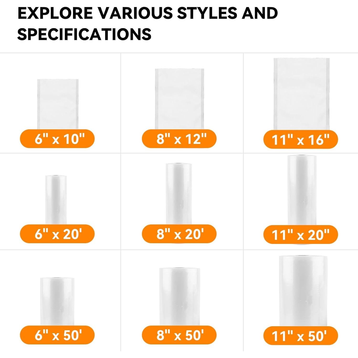 Bolsas al Vacío Wevac Lite 3 Rollos 28 x 15 m Sin BPA