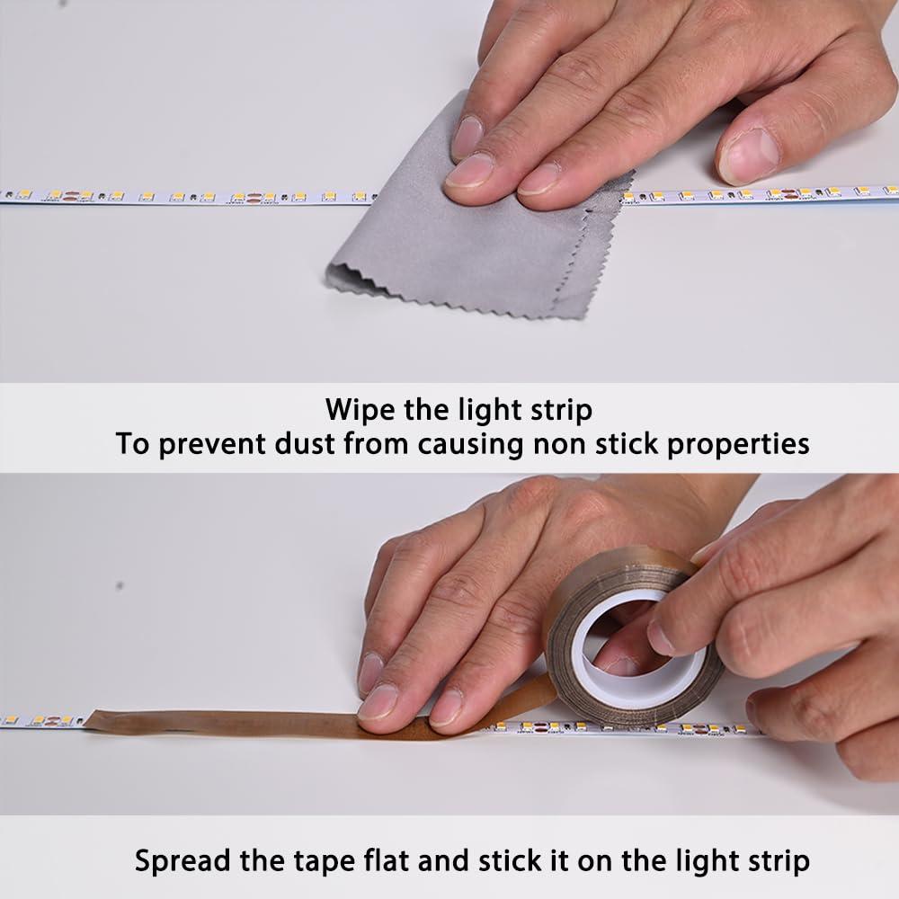 Cinta de Tira de Luz LED 1.5cm x 9m Luenir - Atenuación de Luz