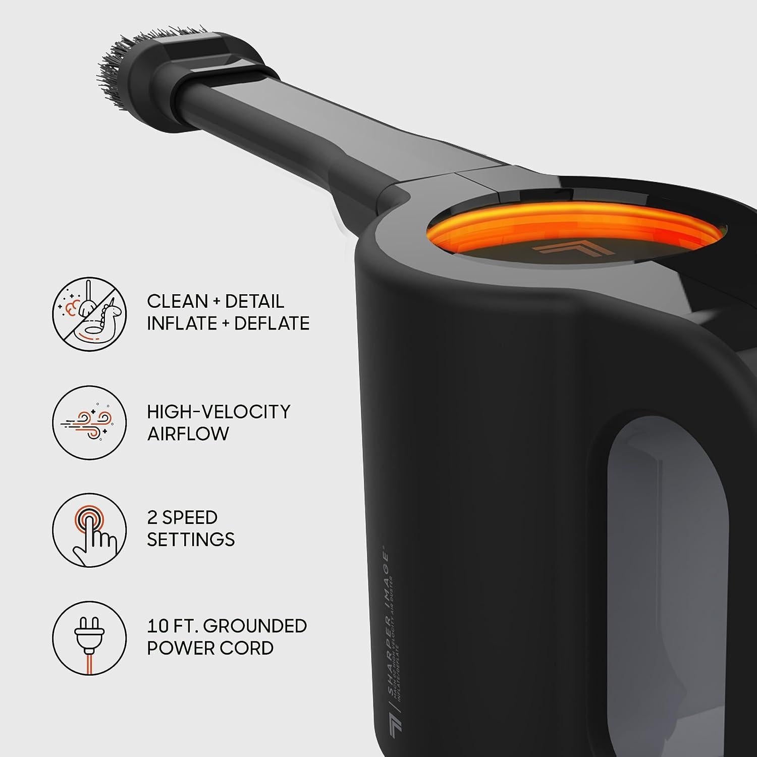 Aspiradora de Aire Comprimido Sharper Image MACH 02, 7 Accesorios