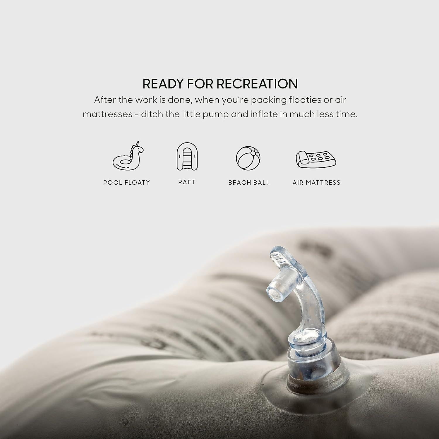 Aspiradora de Aire Comprimido Sharper Image MACH 02, 7 Accesorios