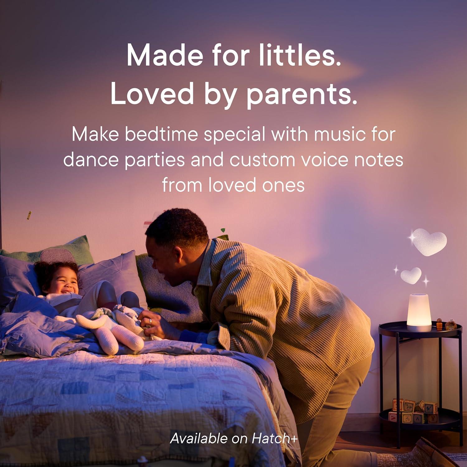 Máquina de Sonido Hatch Rest 2da Gen Luz Nocturna Wi-Fi