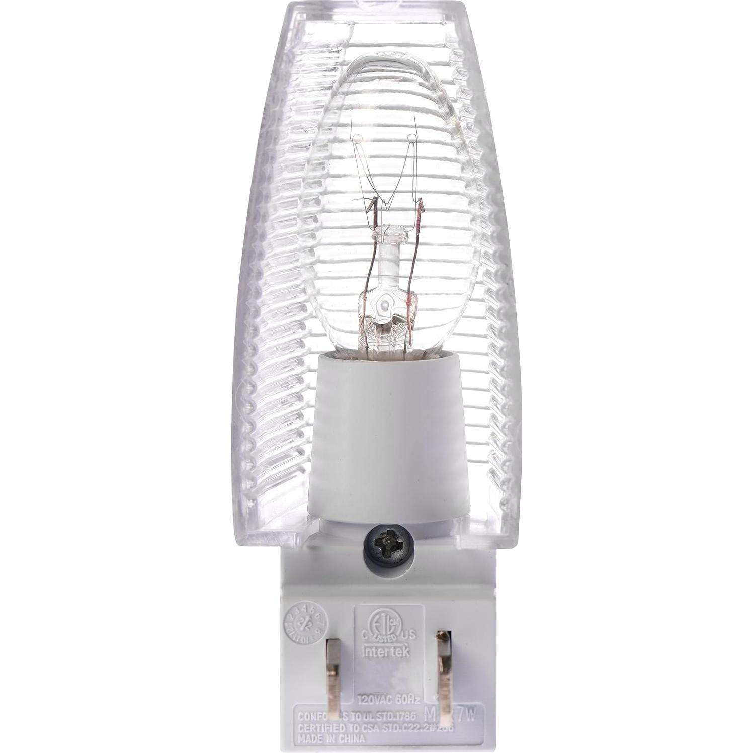 Luz Nocturna Enchufable Projectpak con Bombilla 4W - Paquete de 4