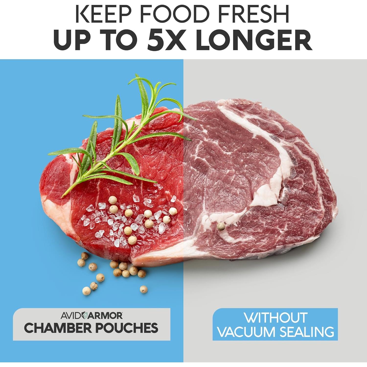 Bolsas de Sellado al Vacío Avid Armor 250 Piezas 20x30 cm