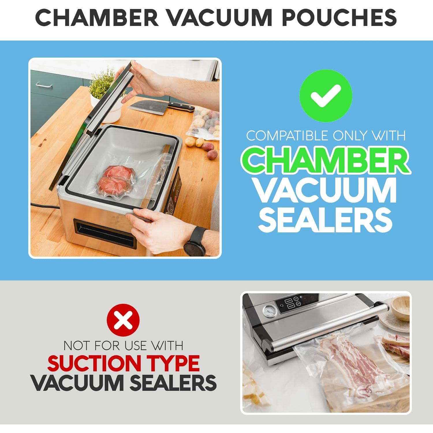 Bolsas de Sellado al Vacío Avid Armor 250 Piezas 20x30 cm